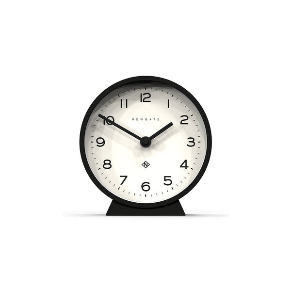 Newgate M Mantel Echo clock in black