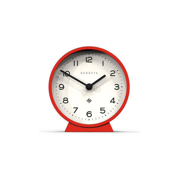 Newgate M Mantel Echo clock in red