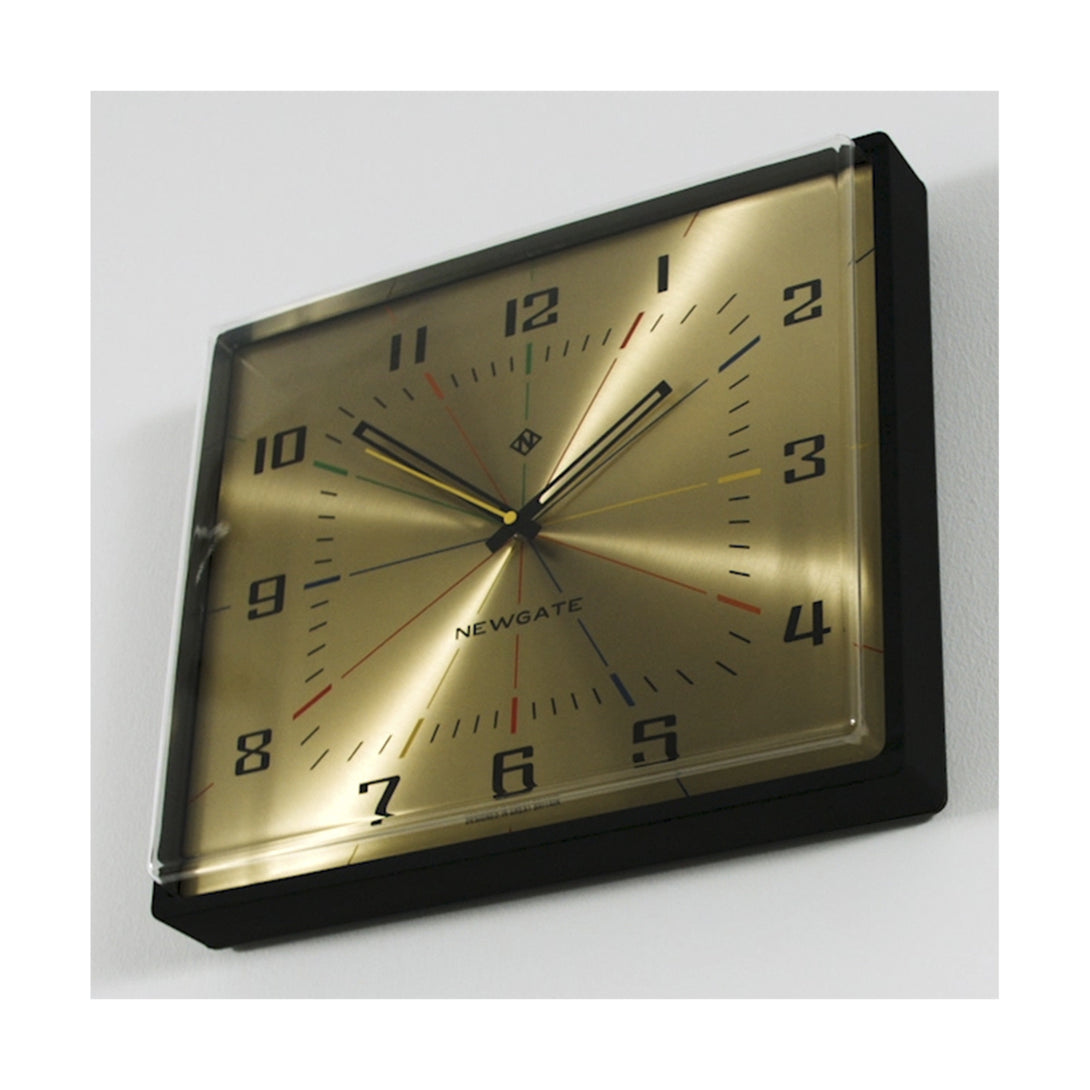 Film showing the two rectangular Box Office wall clocks by Newgate World