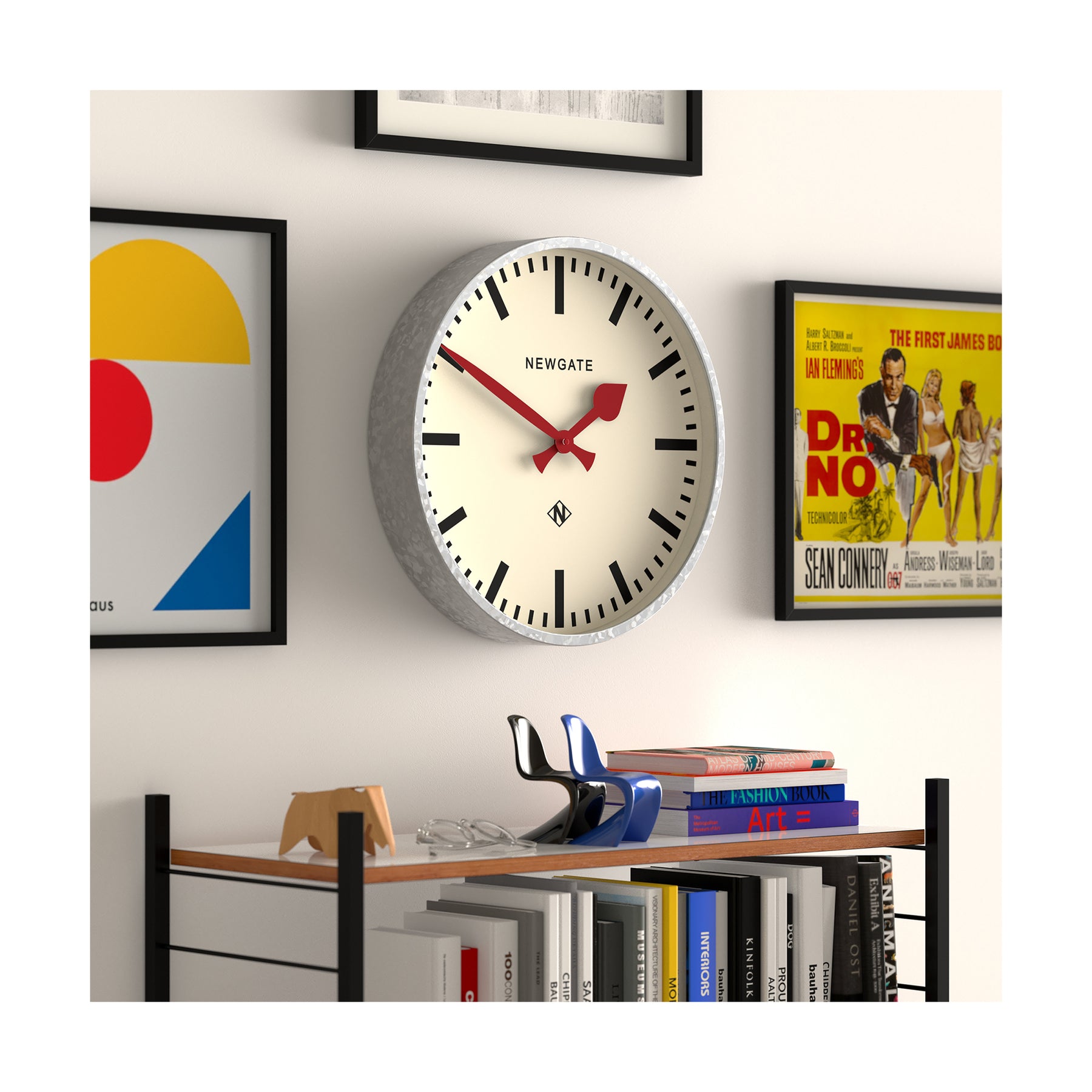 Newgate Universal Wall Clock in Galvanised – Newgate World