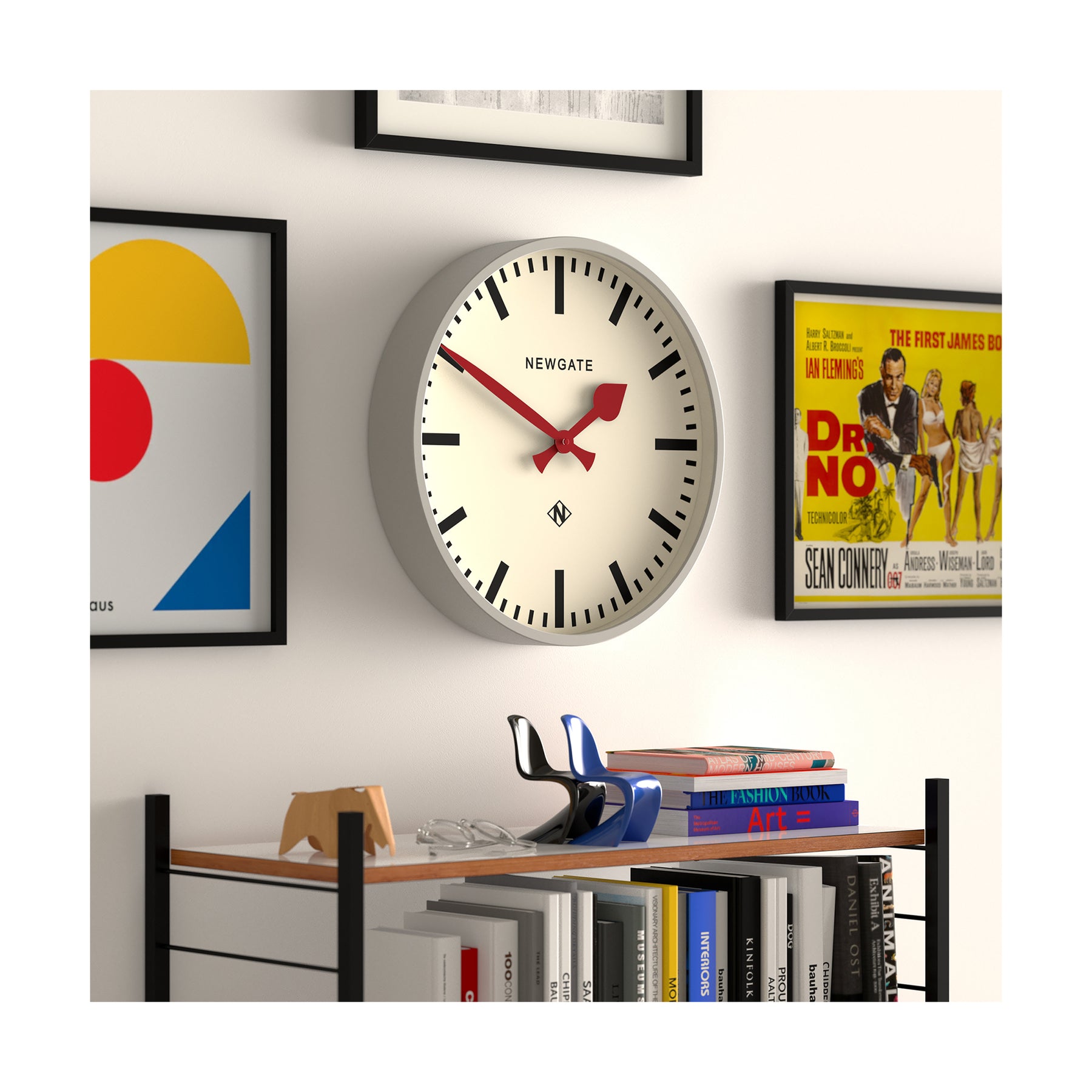 Newgate Universal Wall Clock in Grey – Newgate World
